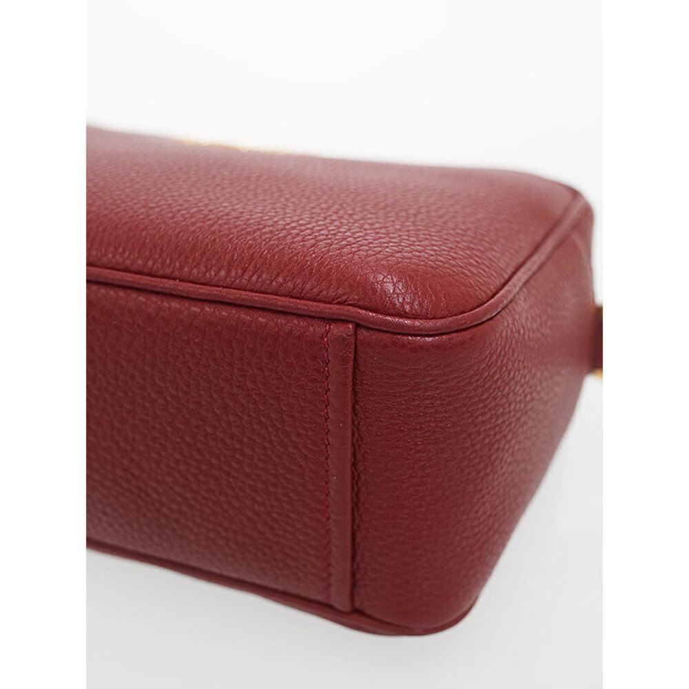 Prada Vitello Phenix leather crossbody camera bag red - Picture 7 of 9